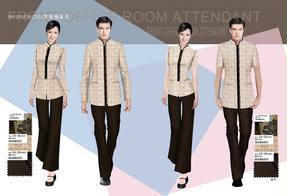 5款医院保洁服｜物业保洁服装 夏季女装