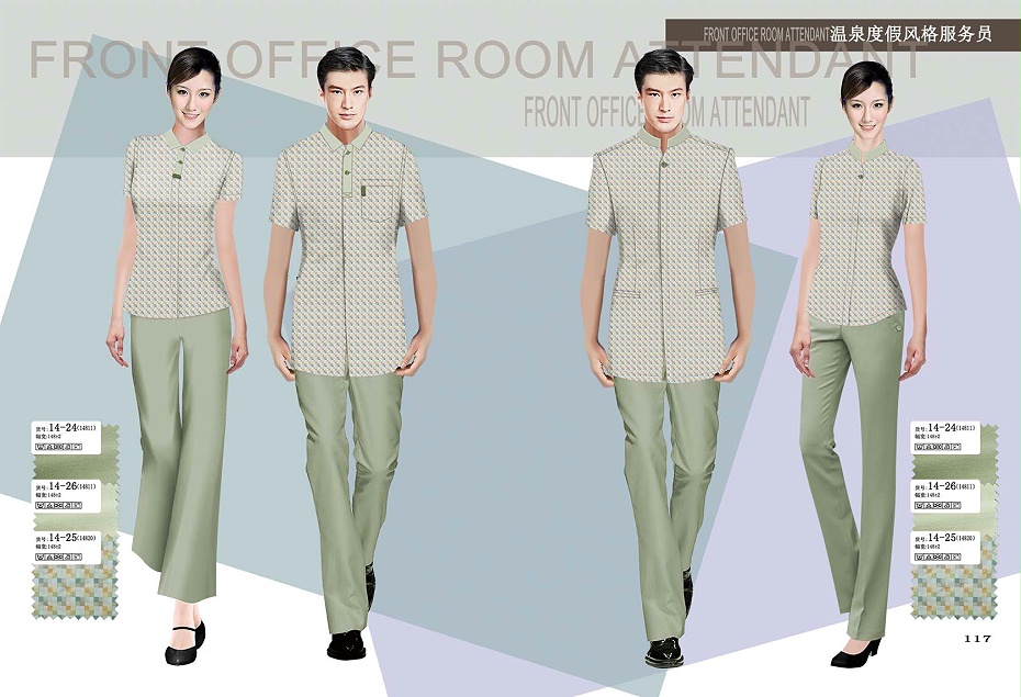 5款医院保洁服｜物业保洁服装 夏季女装