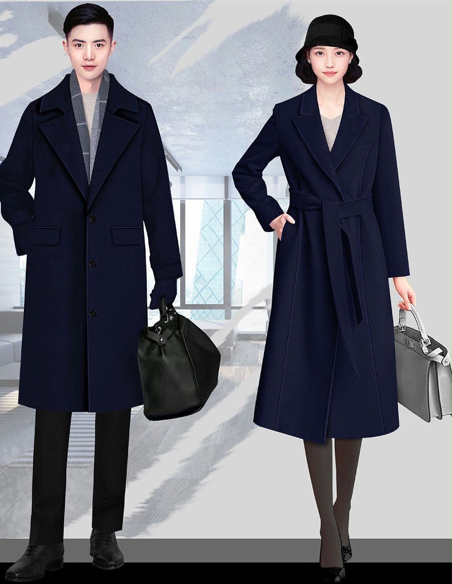 职业装大衣定制 职业装大衣定制