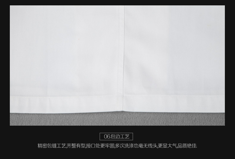 厨师服 白色长袖春秋季厨师服男女同款