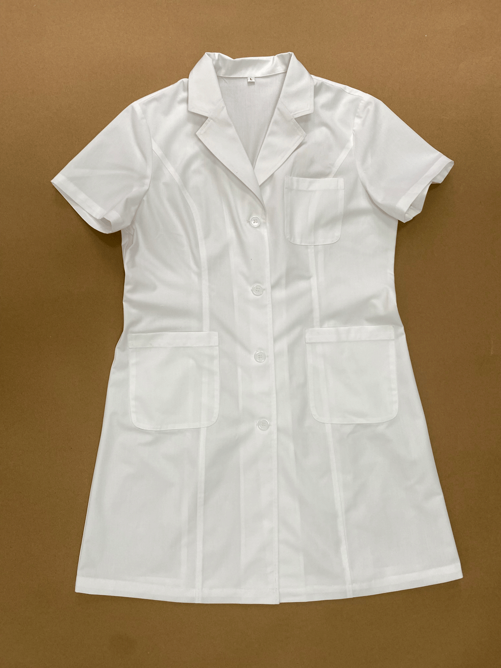 女士医生制服定制白大褂收腰款医生工作服定制 派登服饰