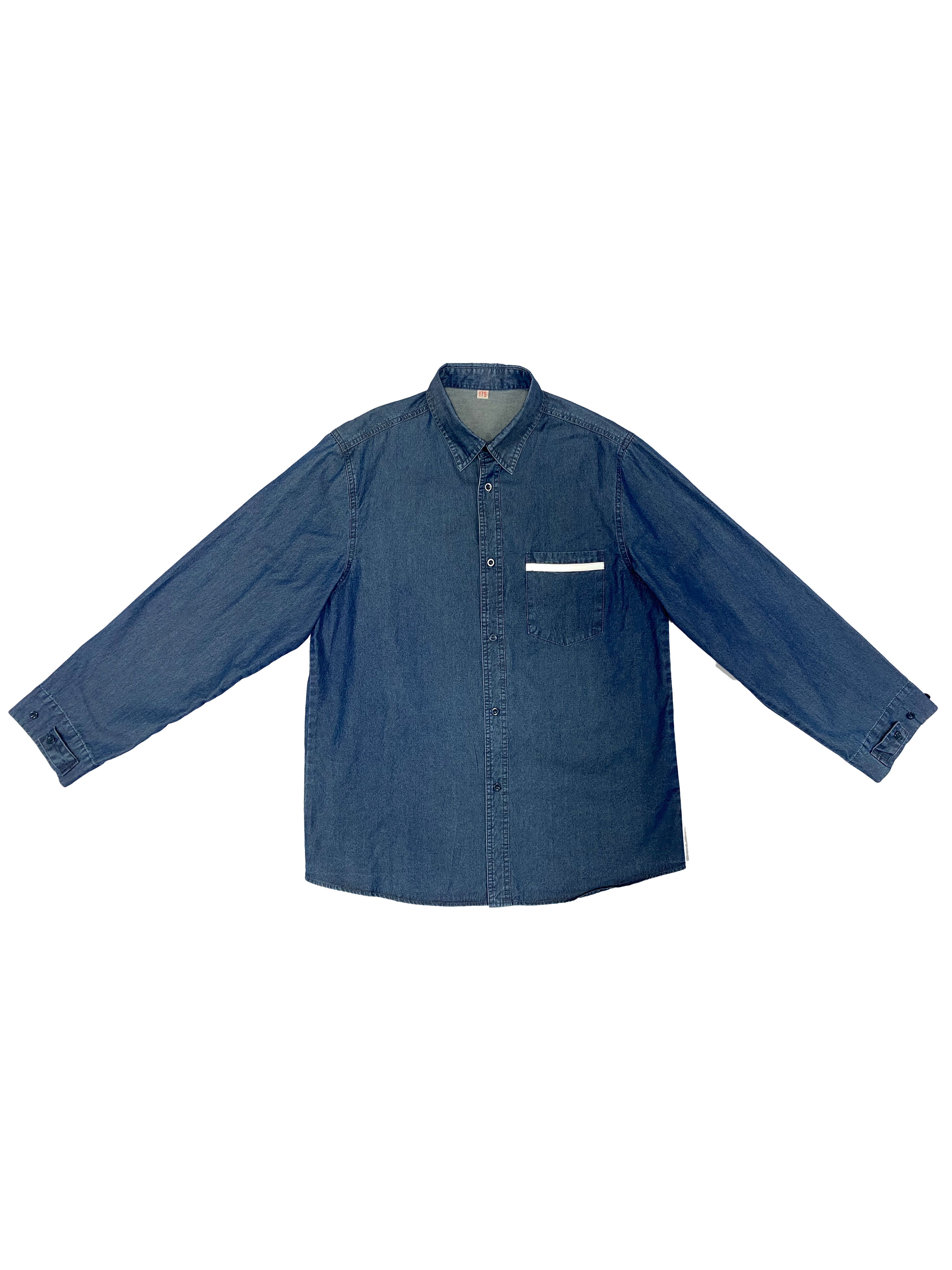 工厂牛仔工作服上衣定制耐磨工装定制可加logo纯棉工装 派登服饰