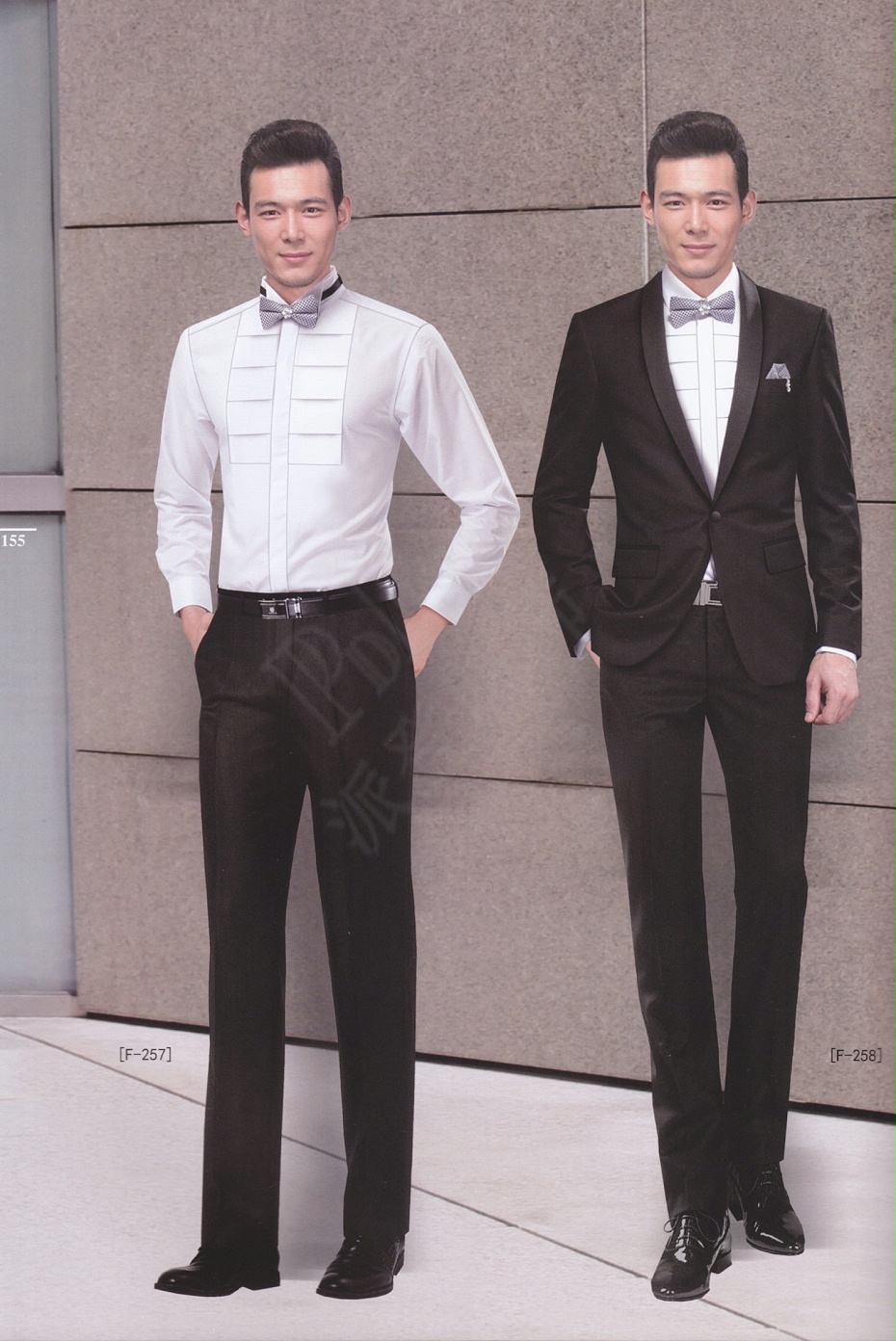 男士职业西服套装定制方案