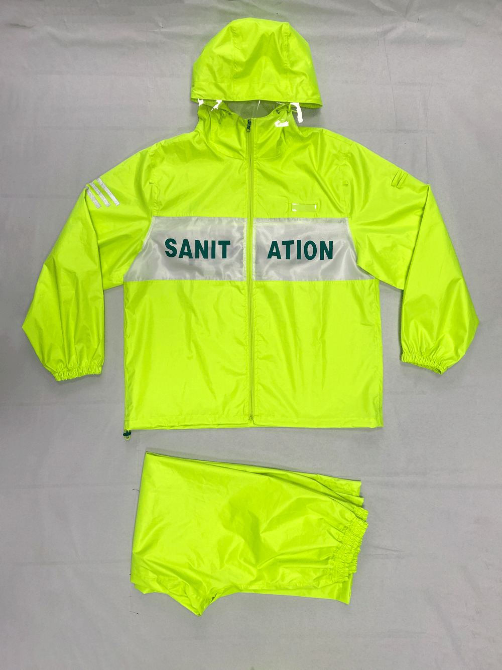 夏季环卫雨衣工作服定制高能见度防水工装定制 派登服饰