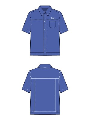 夏季短袖衬衫工作服定制加logo纯棉透气吸汗工装定制 派登服饰 夏季短袖衬衫工作服定制加logo纯棉透气吸汗工装定制 派登服饰