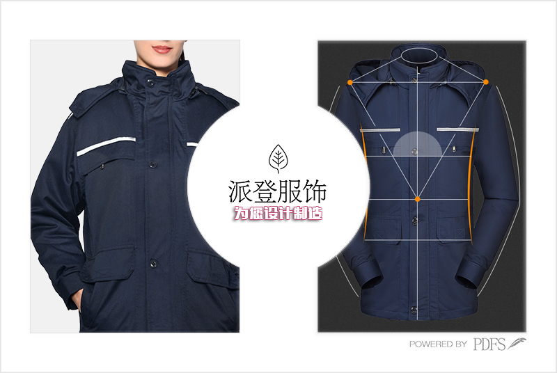 工厂冬季工作服