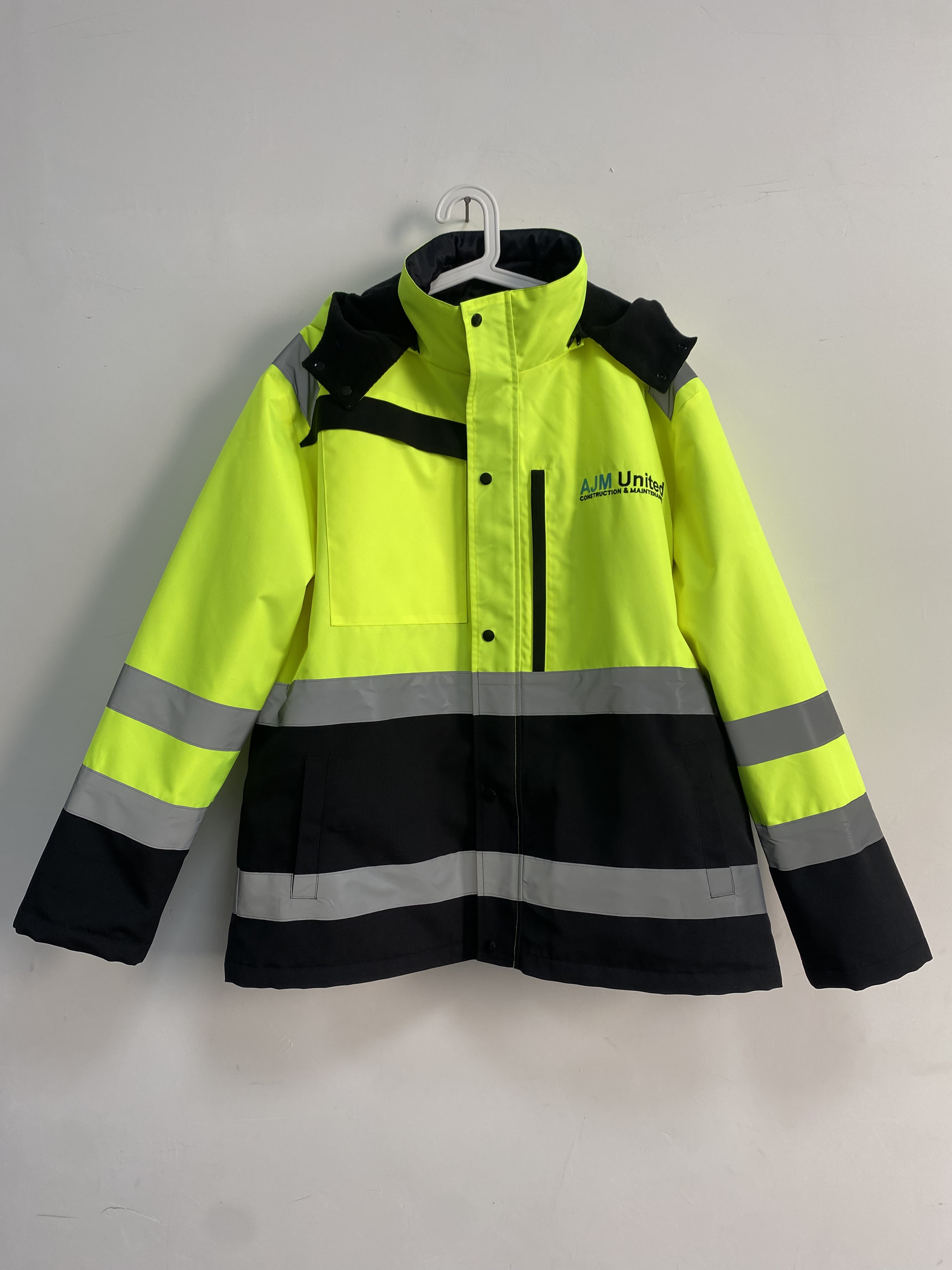 高反光安全服加反光条生产工作服定制冬季冲锋衣定制 派登服饰