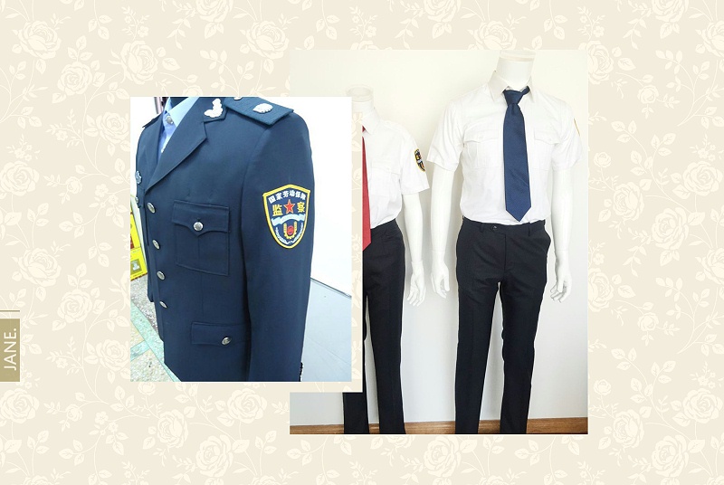 劳动监察制服（劳动监察标志服装）款式图