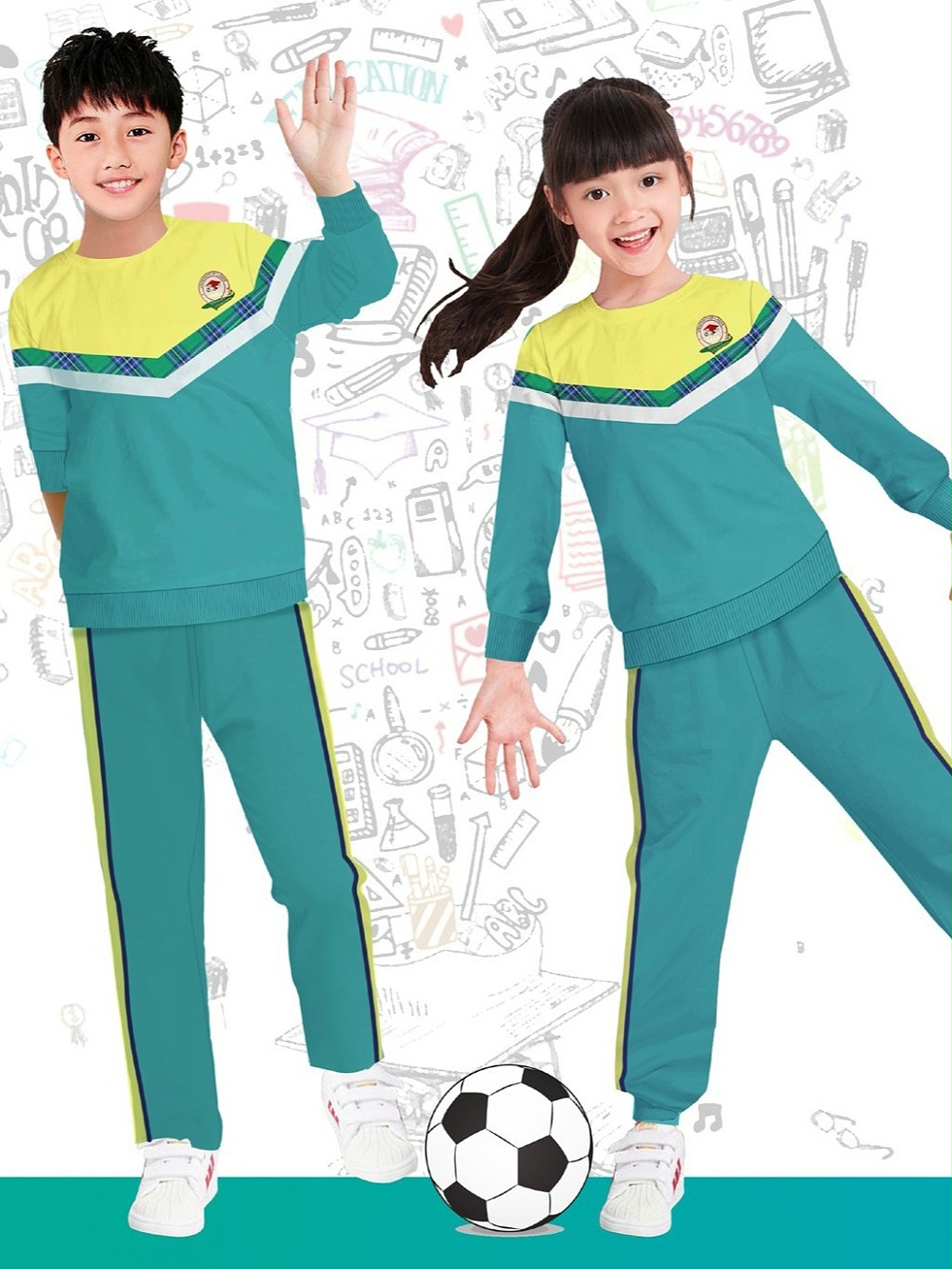 4款春秋季中小学生校服 外国语学校校服 公立私立学校校服 4款春秋季中小学生校服 外国语学校校服 公立私立学校校服