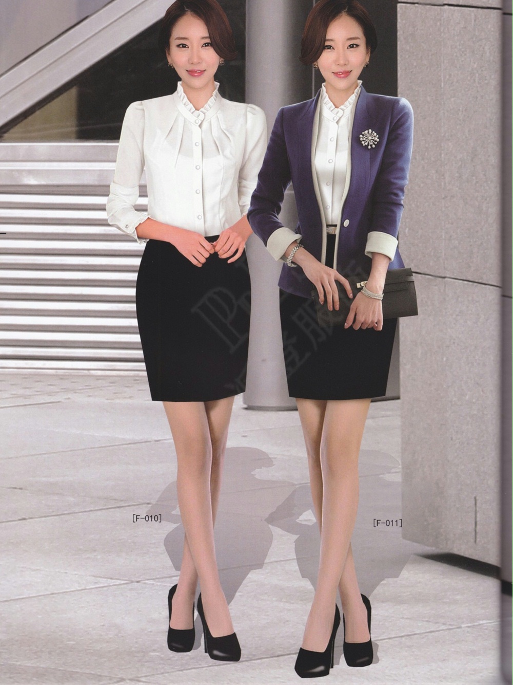 新款酒店前台客服工作服