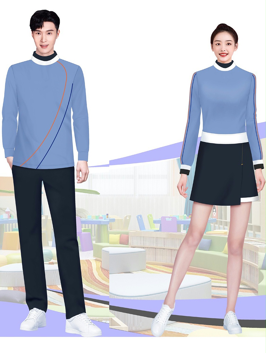 幼儿园教师园服定制 幼儿园教师园服定制
