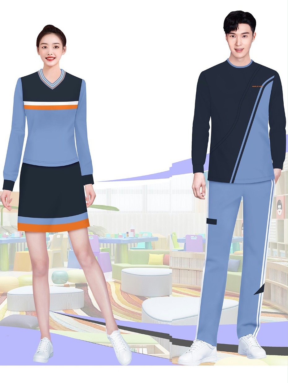 幼儿园教师园服定制 幼儿园教师园服定制