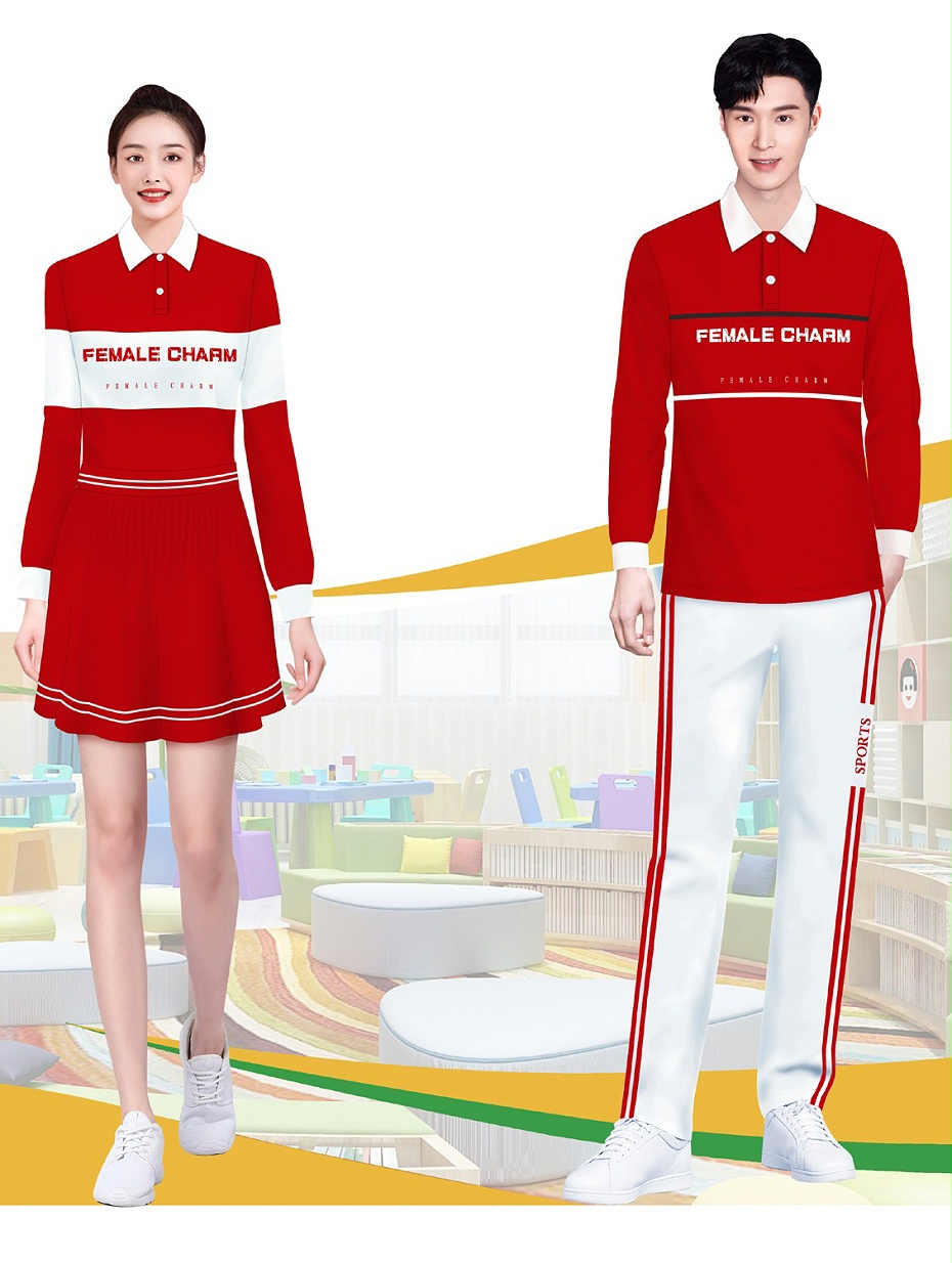 幼儿园教师园服定制 幼儿园教师园服定制