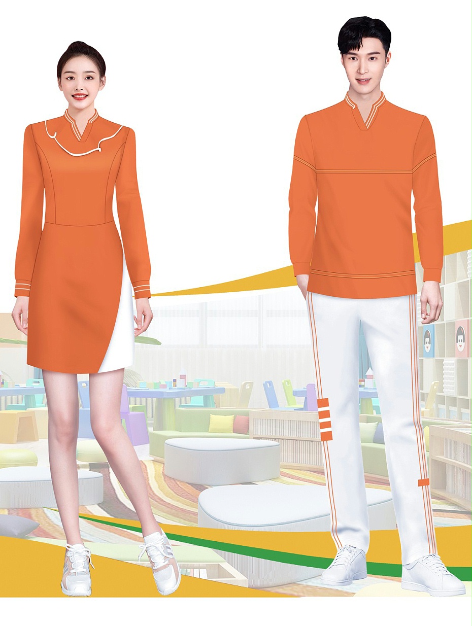 幼儿园教师园服定制 幼儿园教师园服定制