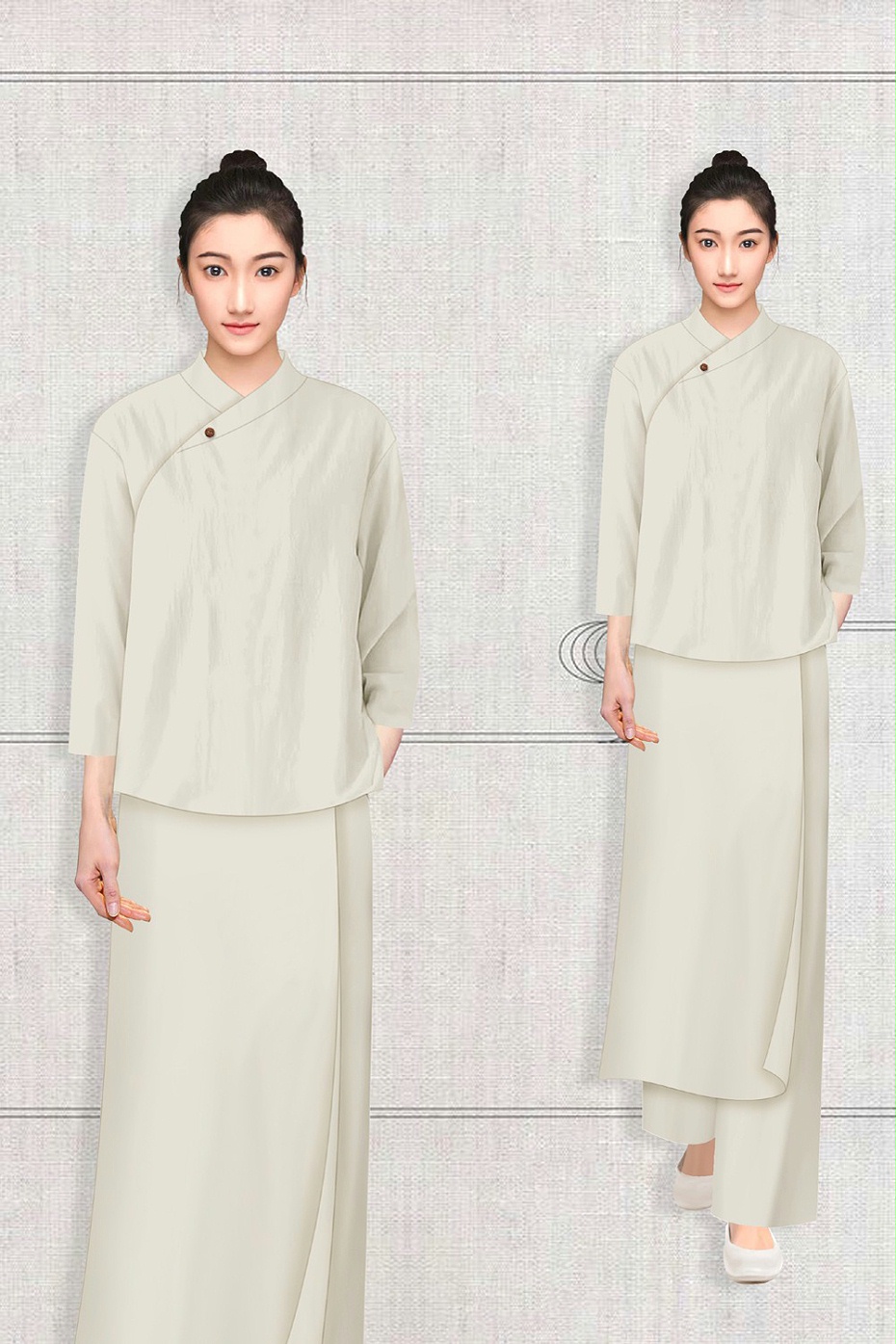 酒店员工工作服定制 酒店员工工作服定制