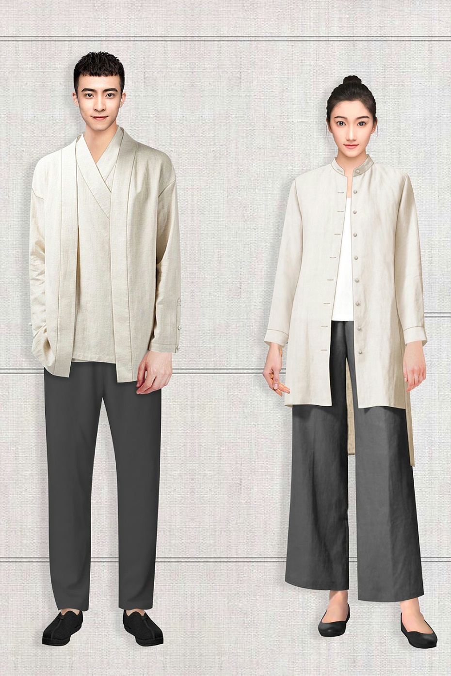 酒店员工工作服定制 酒店员工工作服定制