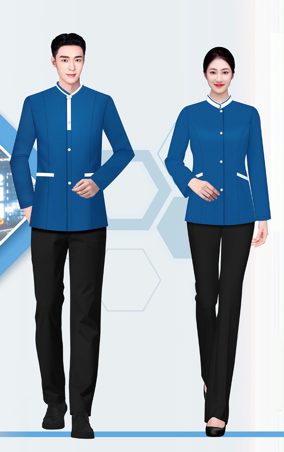 高端物业制服定制 高端物业制服定制