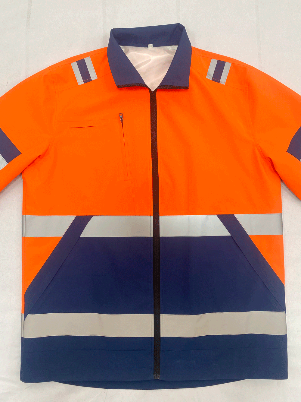 春秋季加反光条防水工作服定制高能见度工装定制 派登服饰