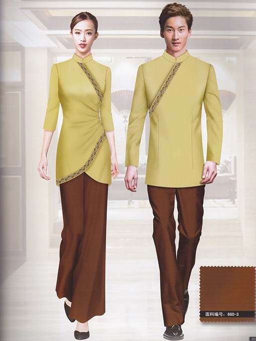 国际时尚美容水疗会所制服