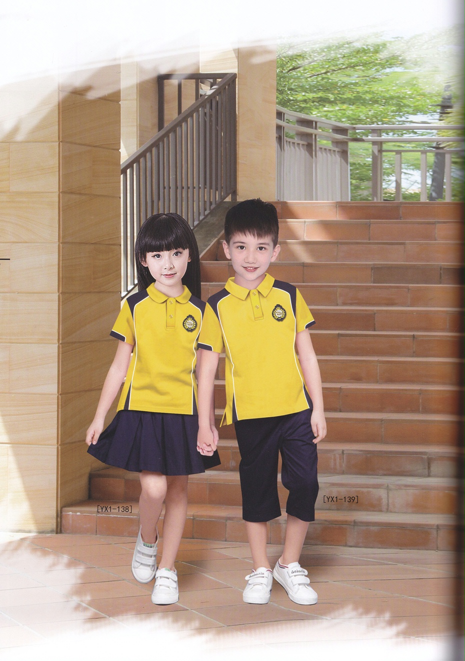 4款幼儿园英伦校服