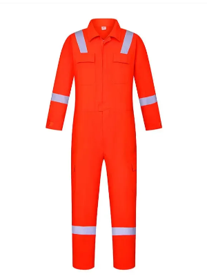 连体工作服定制加反光条高能见度工装定制可加logo文字 派登服饰