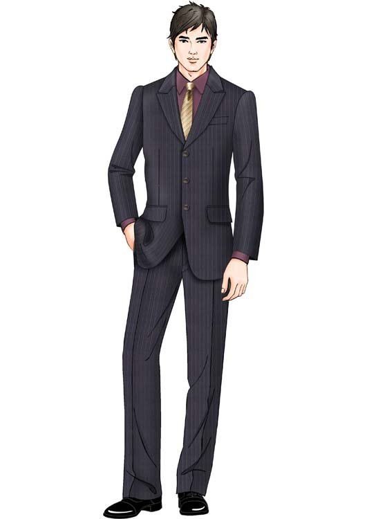 高档西服套装