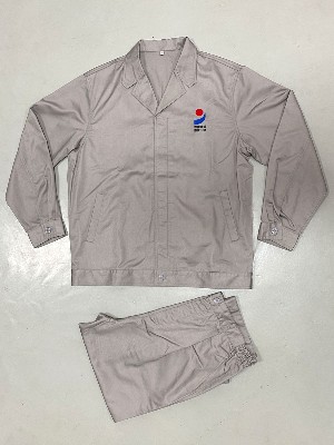长袖耐磨耐脏透气吸汗工作服套装定制可绣logo工装定制 派登服饰
