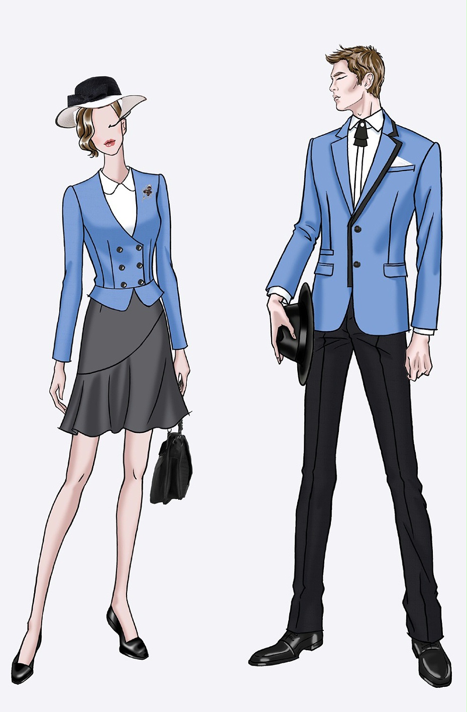 时尚职业装定制 时尚职业装定制