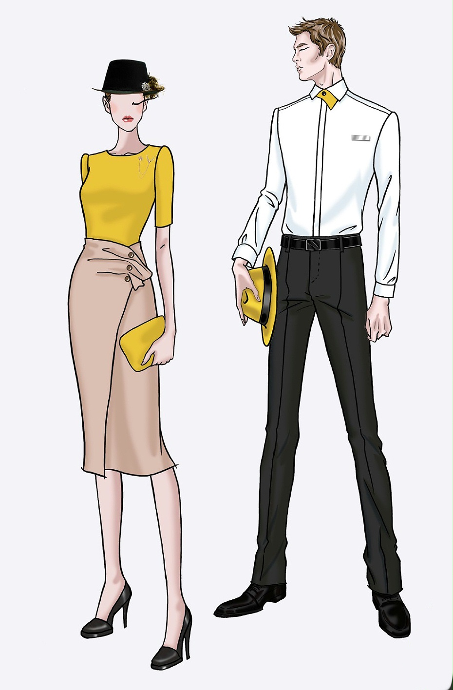 时尚职业装定制 时尚职业装定制