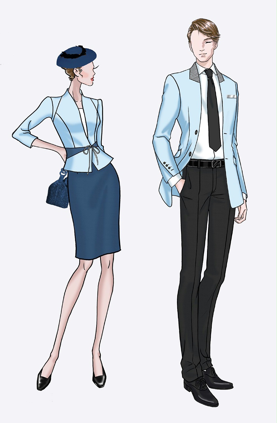时尚职业装定制 时尚职业装定制