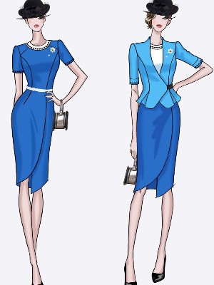 穿“悦”职场的时装定制 职业装定制