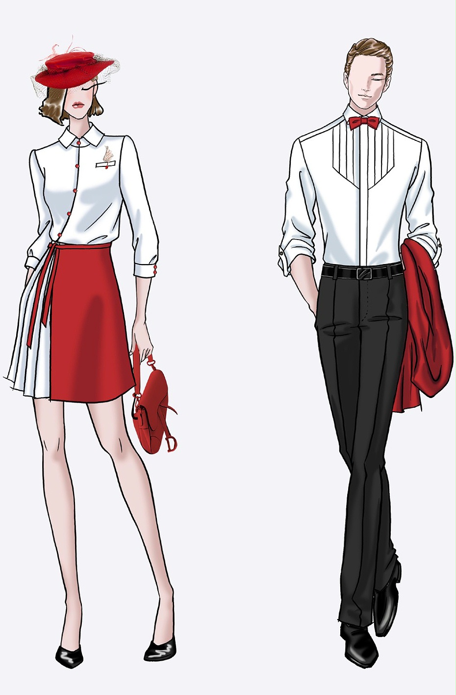 时尚职业装定制 时尚职业装定制