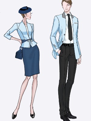 穿“悦”职场的时装定制 职业装定制