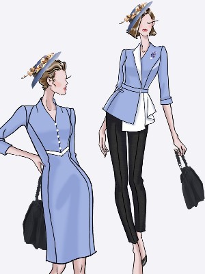 穿“悦”职场的时装定制 职业装定制