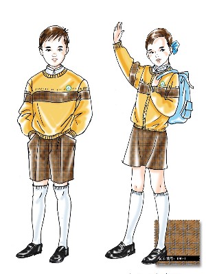 时尚民族风学生校服定制设计方案 校服定制