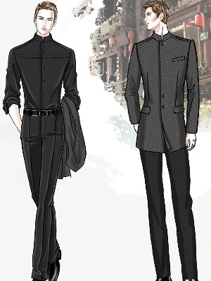 古都汉文化景区服装定制设计方案 职业装定制