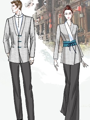 古都汉文化景区服装定制设计方案 职业装定制