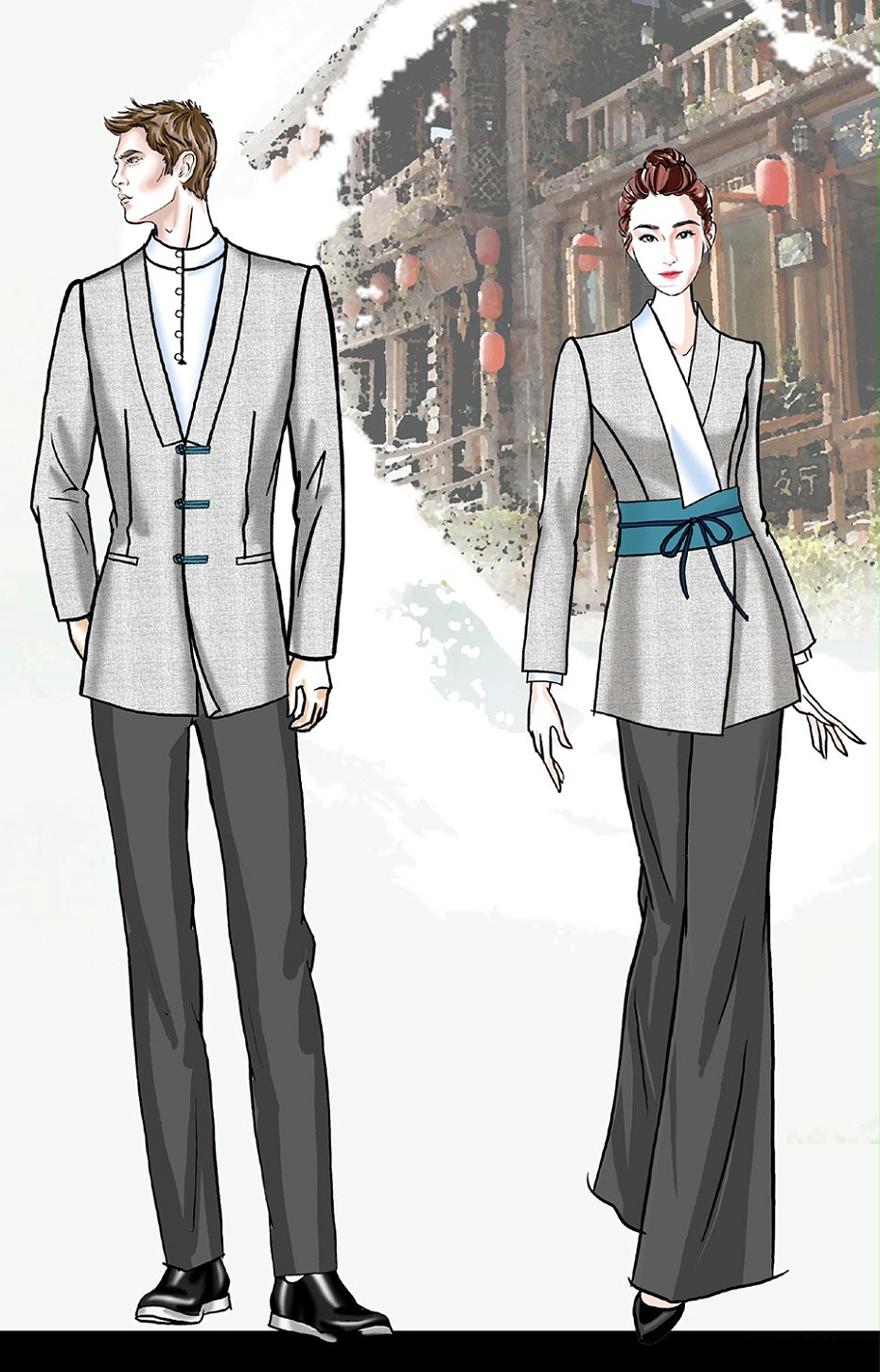 古都汉文化景区服装定制 古都汉文化景区服装定制