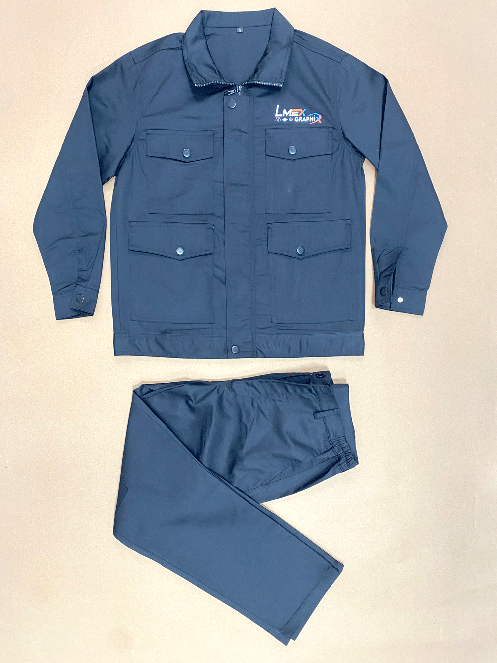 春秋夹克工作服套装定制耐磨耐脏可加logo企业工装定制 派登服饰 春秋夹克工作服套装定制耐磨耐脏可加logo企业工装定制 派登服饰