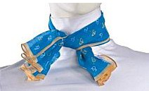 工作服丝巾系法三：绚丽百折花系法