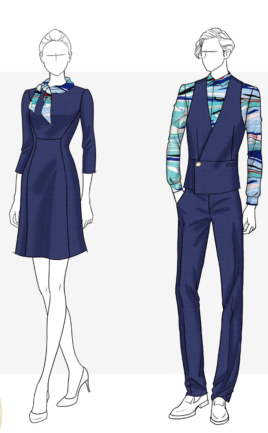 商务职业装定制 商务职业装定制