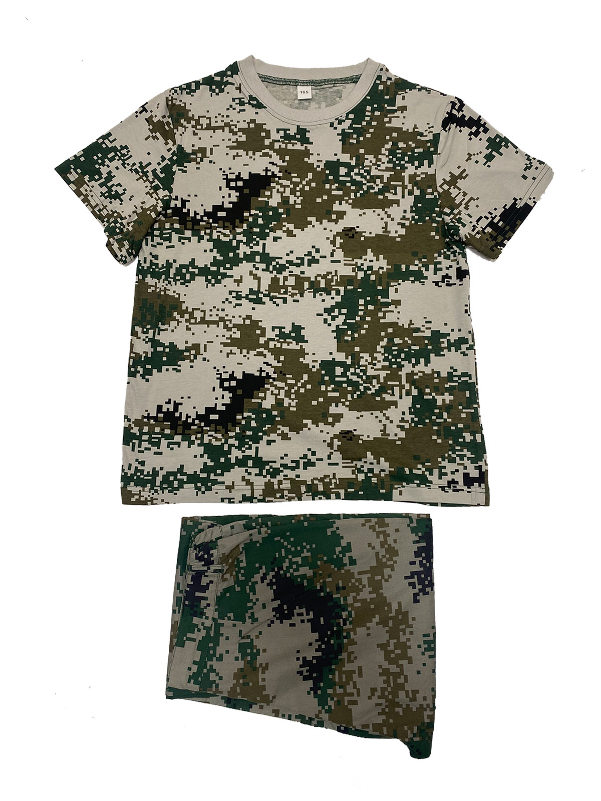 长袖短袖迷彩服套装定制学生军训服作训服批量定制 派登服饰 长袖短袖迷彩服套装定制学生军训服作训服批量定制 派登服饰