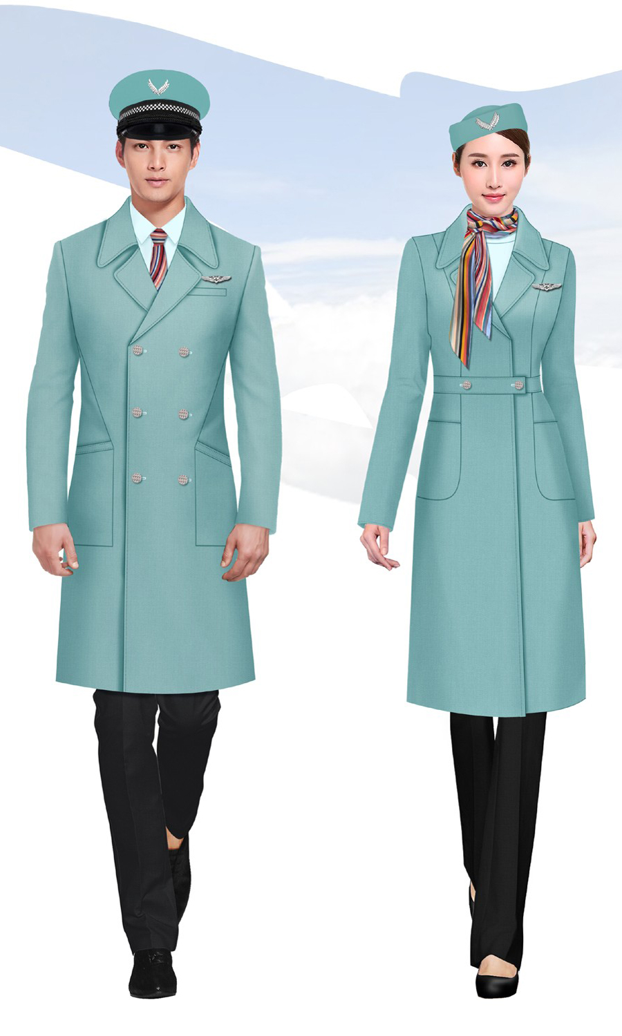 空乘服装定制 空乘服装定制