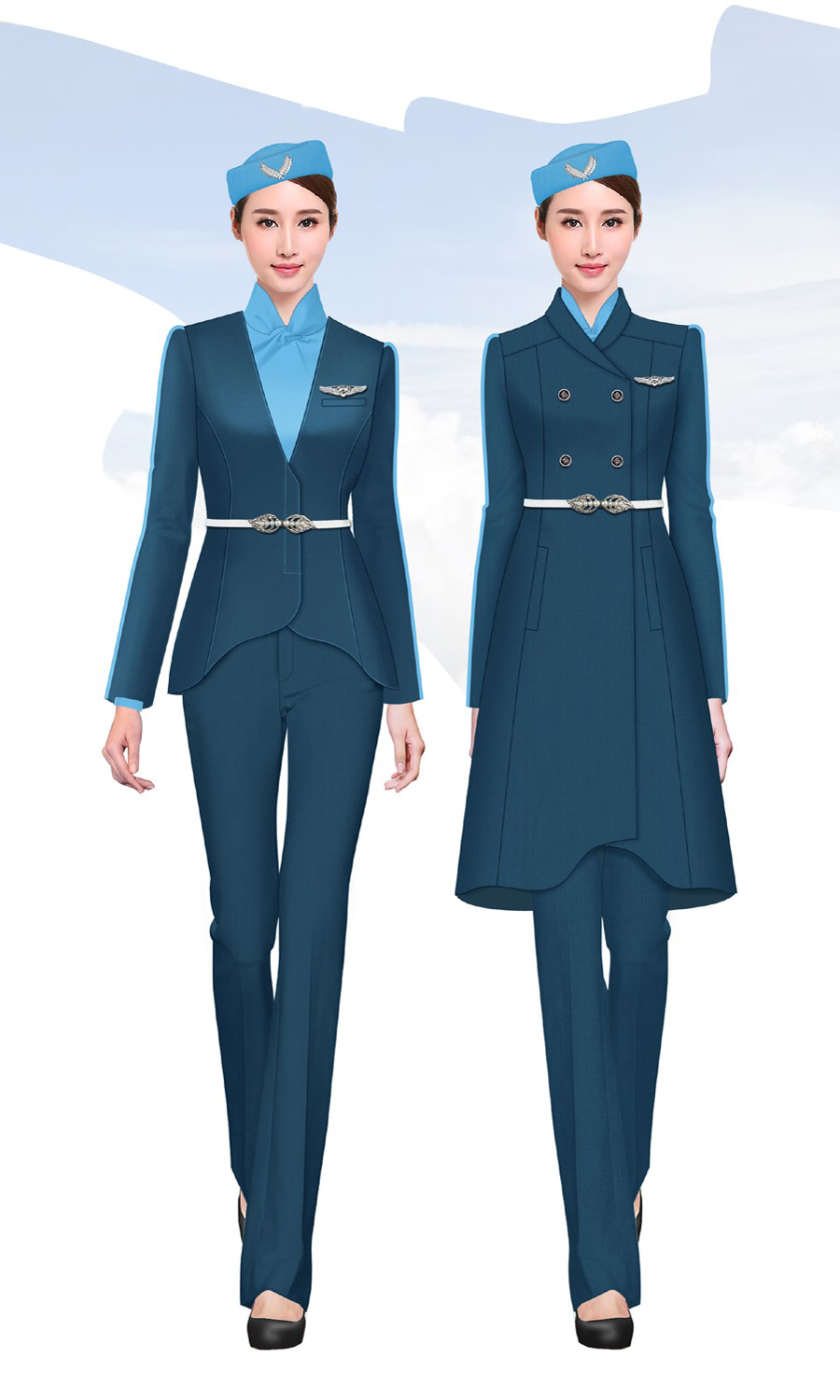 空乘服装定做 空乘服装定做