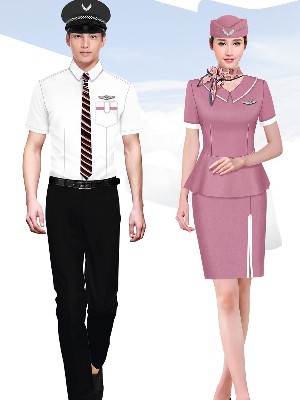时尚空乘服装定制设计方案 空乘服装定做