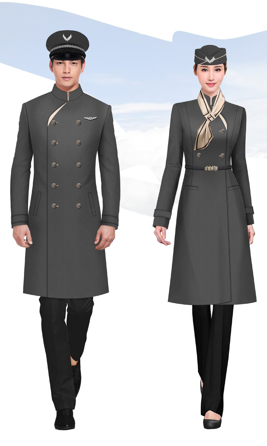 时尚空乘服装定制 时尚空乘服装定制