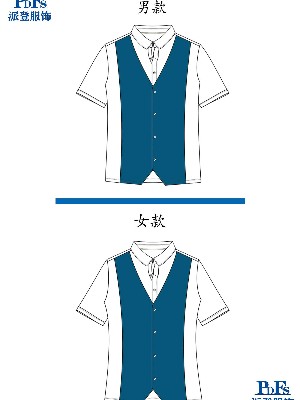 假两件衬衫工作服定制 假两件衬衫工作服定制